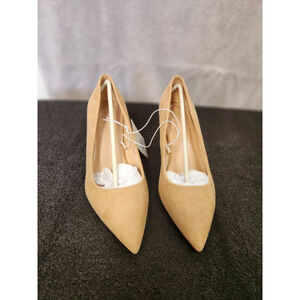 A New Day Tan Cindy Pointed Toe Heels 6.5
